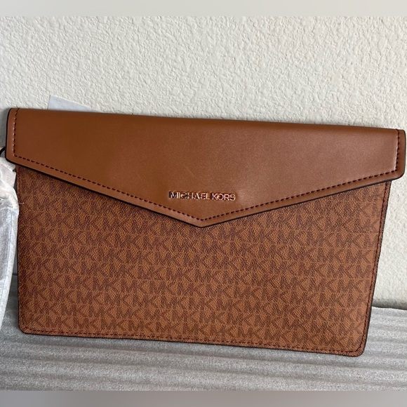 NWT Michael Kors MK Maisie 3 in 1 Leather Large Tote - Picture 11 of 12